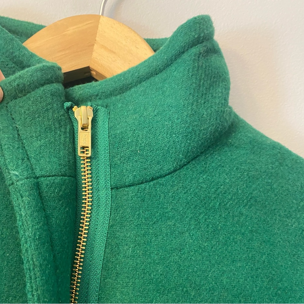 J. Crew Factory City Coat in Green/Emerald - Picture 14 of 15